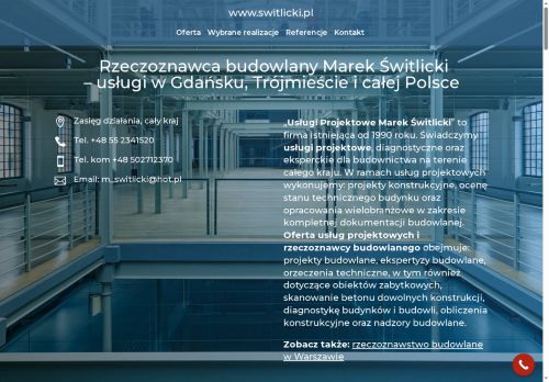 Usługi Projektowe Marek Świtlicki